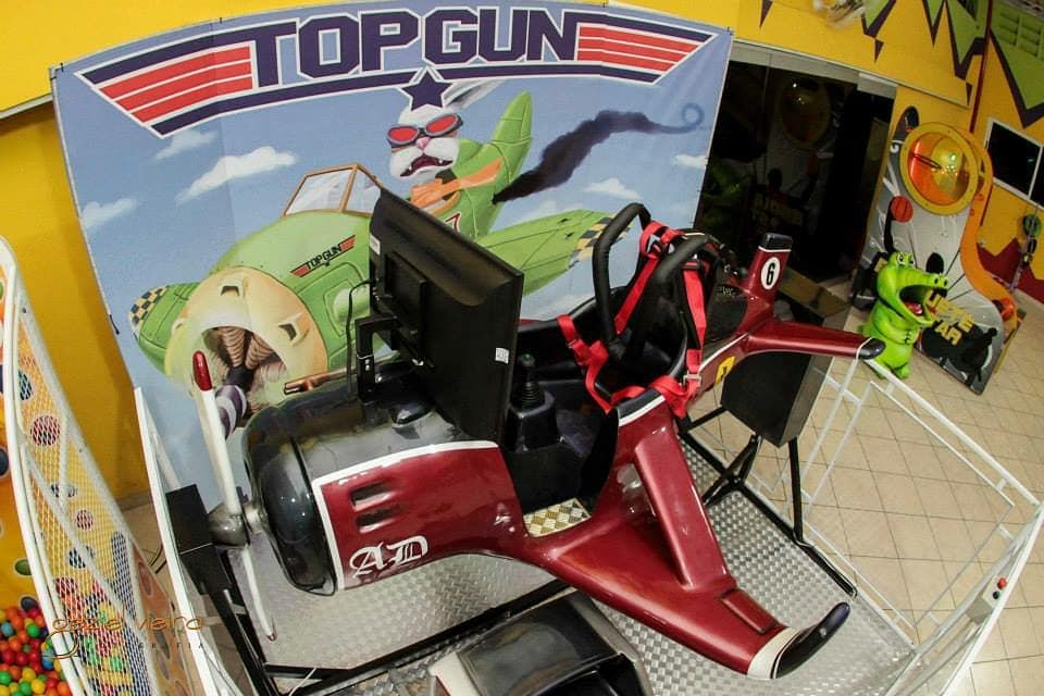 Simulador de voo Top Gun